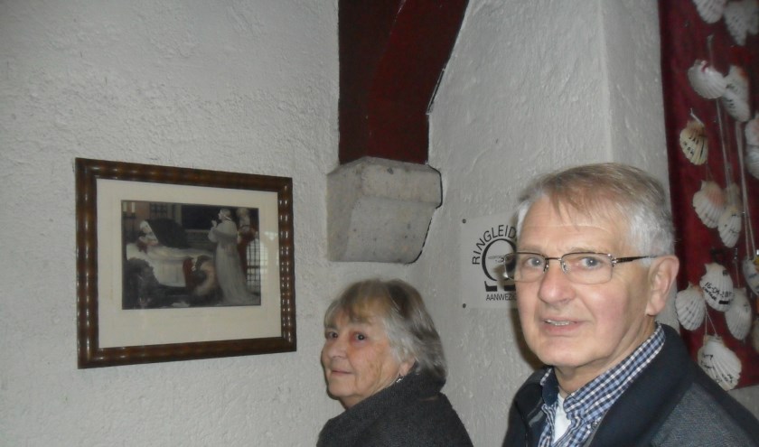 Piet en Marijke Voskuil bij 14e statie.