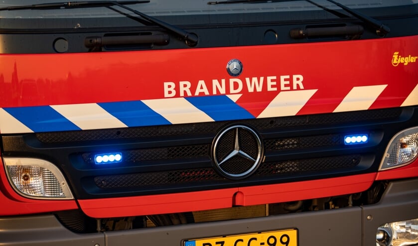 De brandweer kwam met spoed ter plekke.