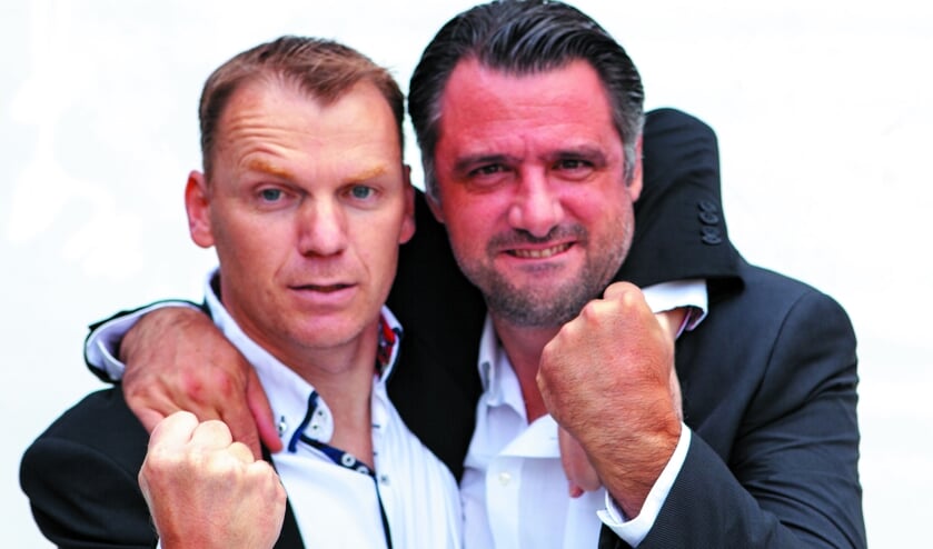 Ad Paantjens en Dragan Zuijkerbuijk van Driemaal Plankenkoorts.