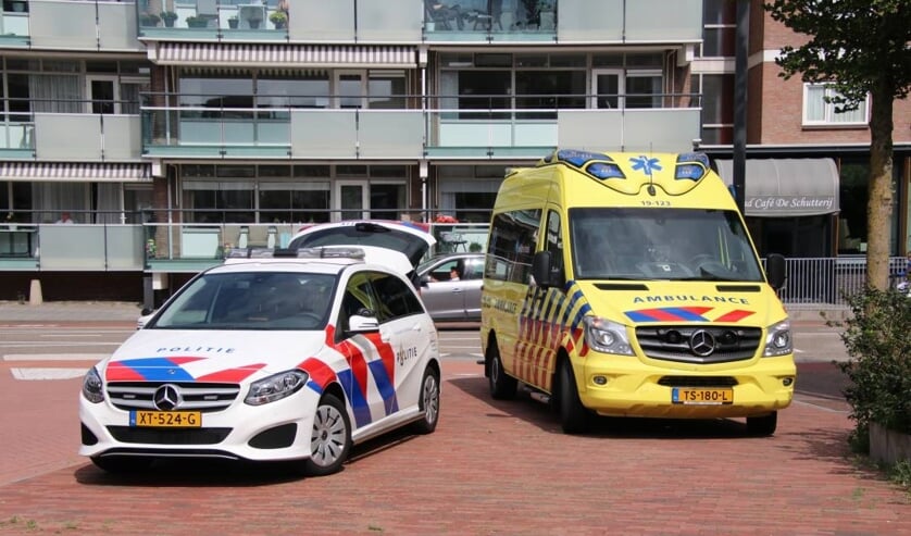 Zowel de politie als de ambulance kwamen ter plekke.