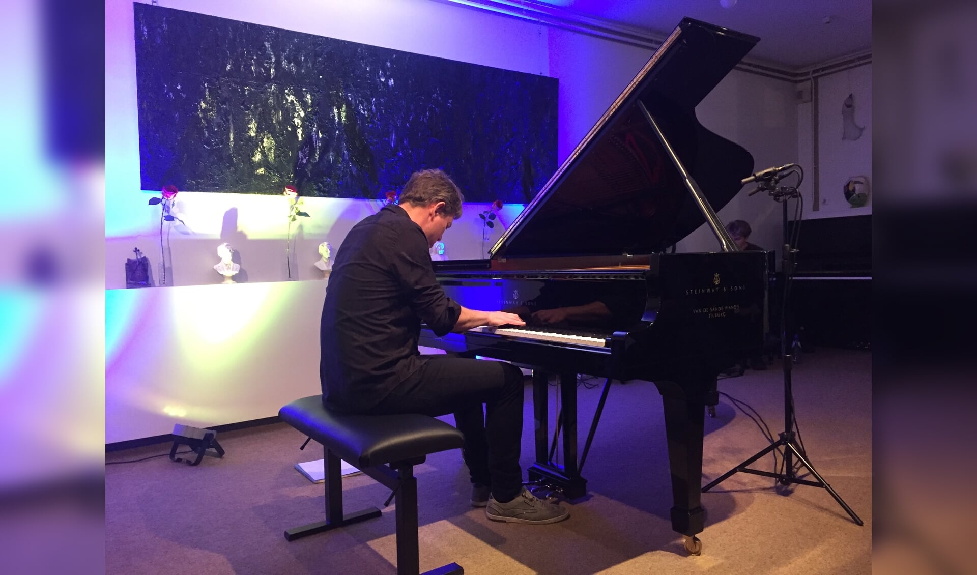 Jan-Willem Rozenboom, pianist. FOTO YVONNE VAN EGMOND