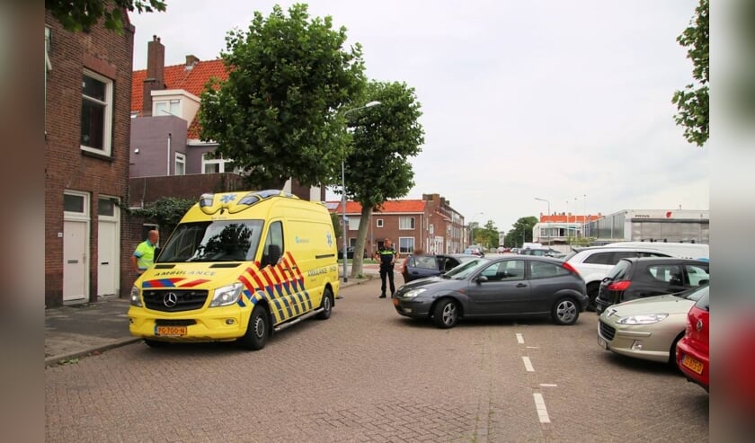 Een persoon kon ter plekke behandeld worden.