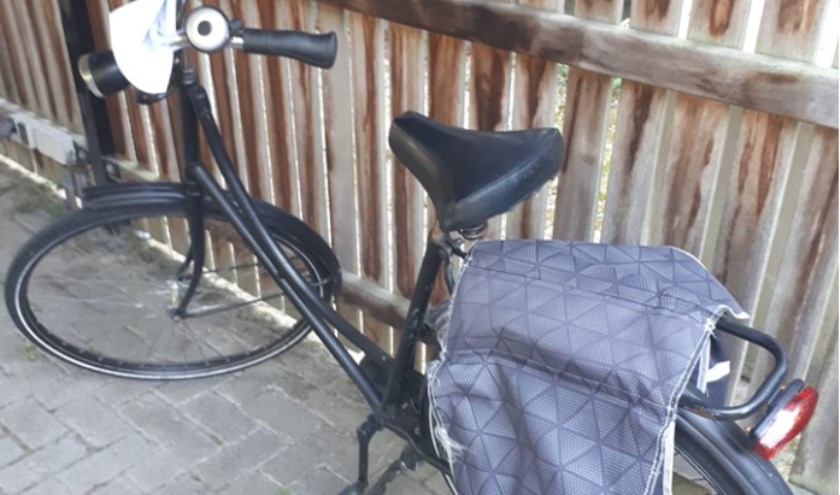 De gestolen fiets.