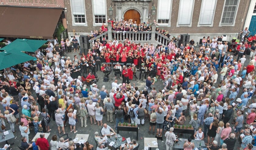 De koren in de binnenstad van Breda.