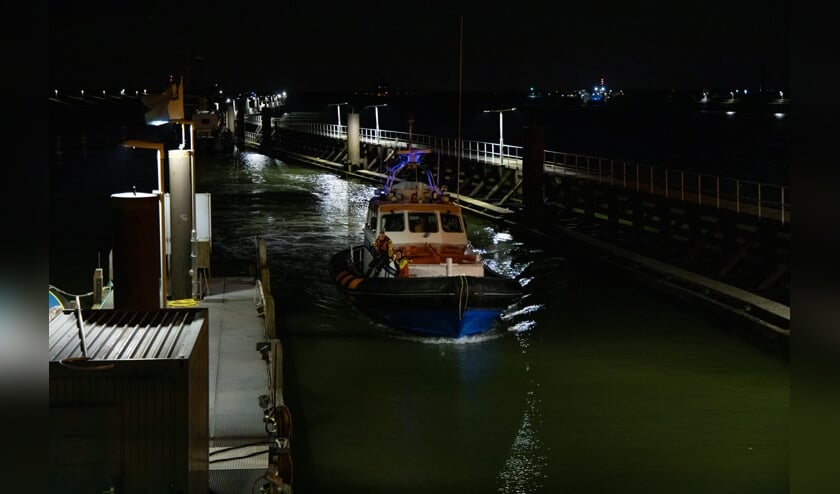 De boot heeft geassisteerd bij de reddingsactie.