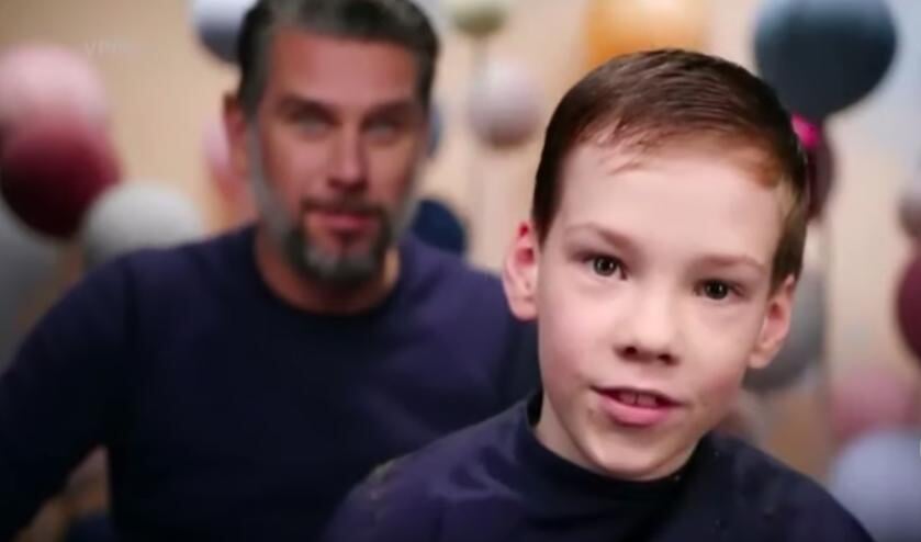 Marko en een van zijn 'klanten' in het televisieprogramma Hoofdzaken