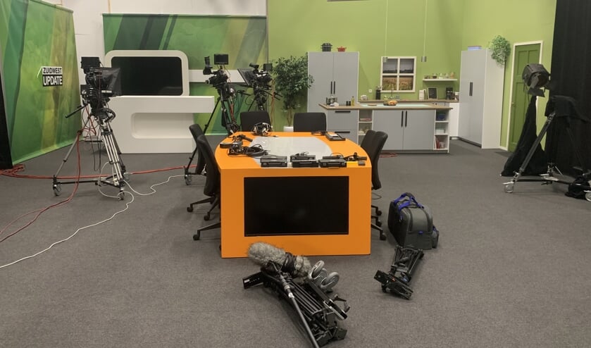 De studio van ZuidWest is weer helemaal opgebouwd