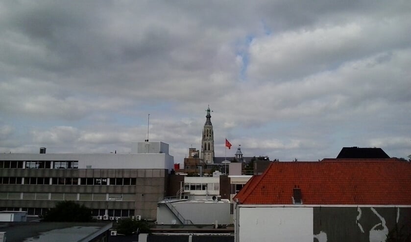 Het is overal grijs in Brabant met in de loop van de dag regen.