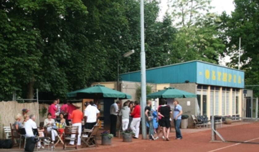 Clubhuis op Coehoornpark.