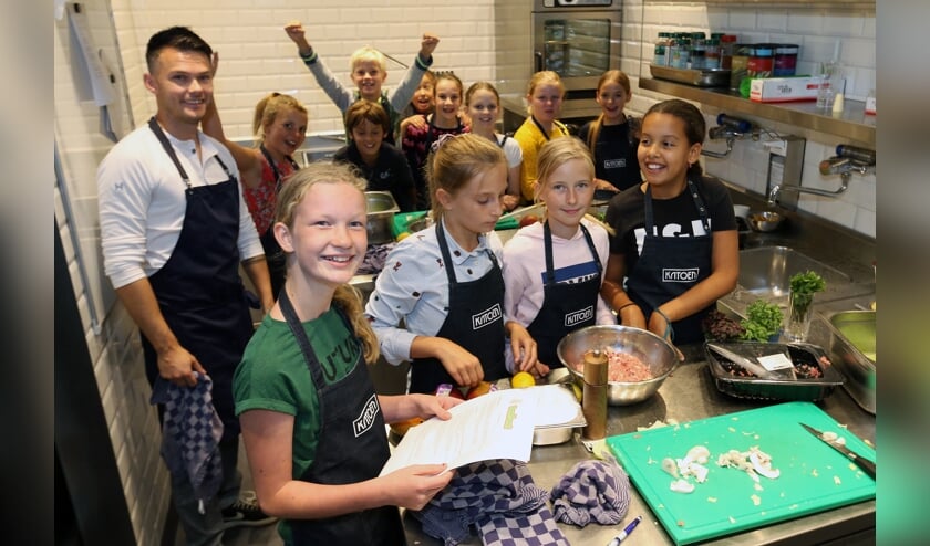 Kinderen koken gezond (en lekker) in keuken van Katoen 