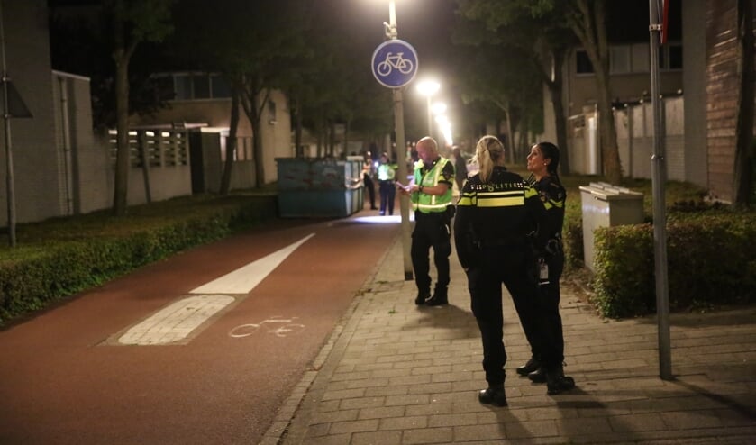 De politie kwam met spoed ter plekke.