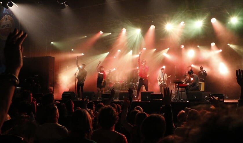Jeangu Macrooy op de Amstel Stage tijdens Breda Barst 2018.