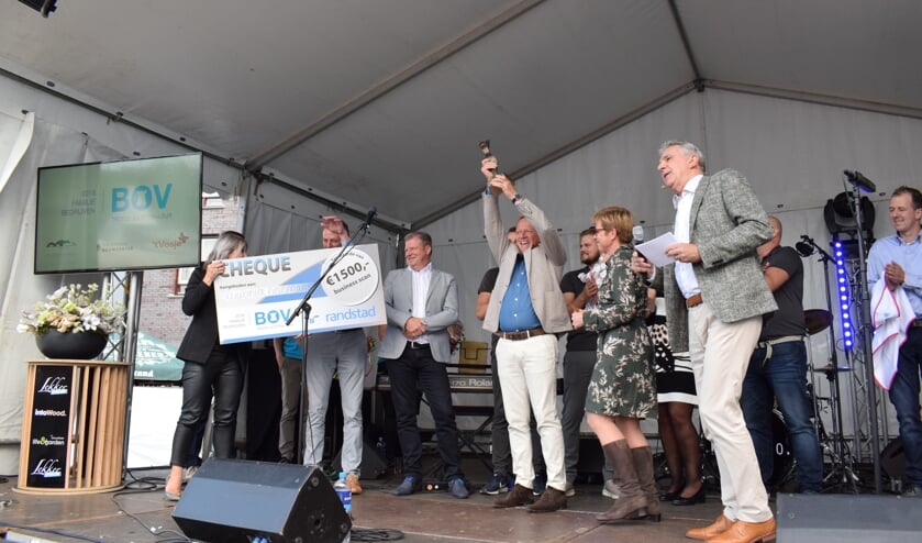 Vorig jaar ging Bouwcenter Nelemans er met de bokaal vandoor.