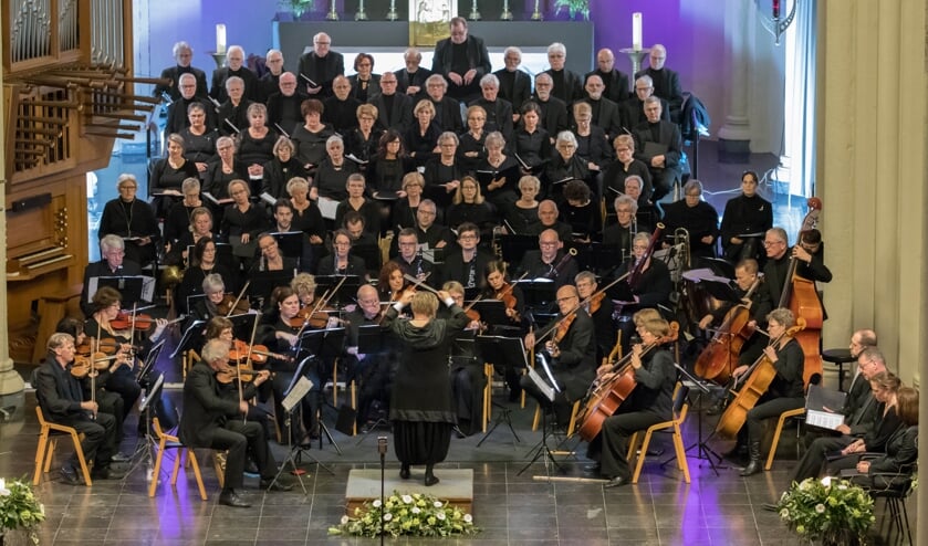 Een indruk van het passieconcert in 2018.