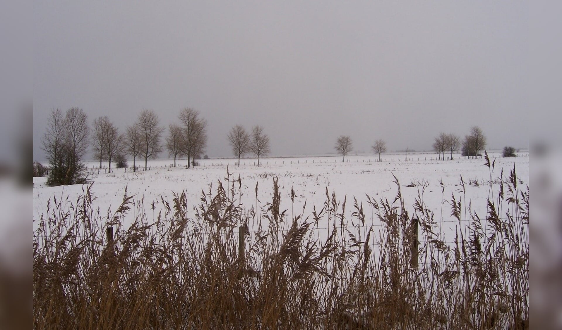 Winterlandschap rond Kapelle. FOTO ADRIE VAN LIERE