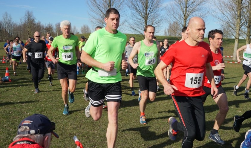 De start van de Azencross 2019.