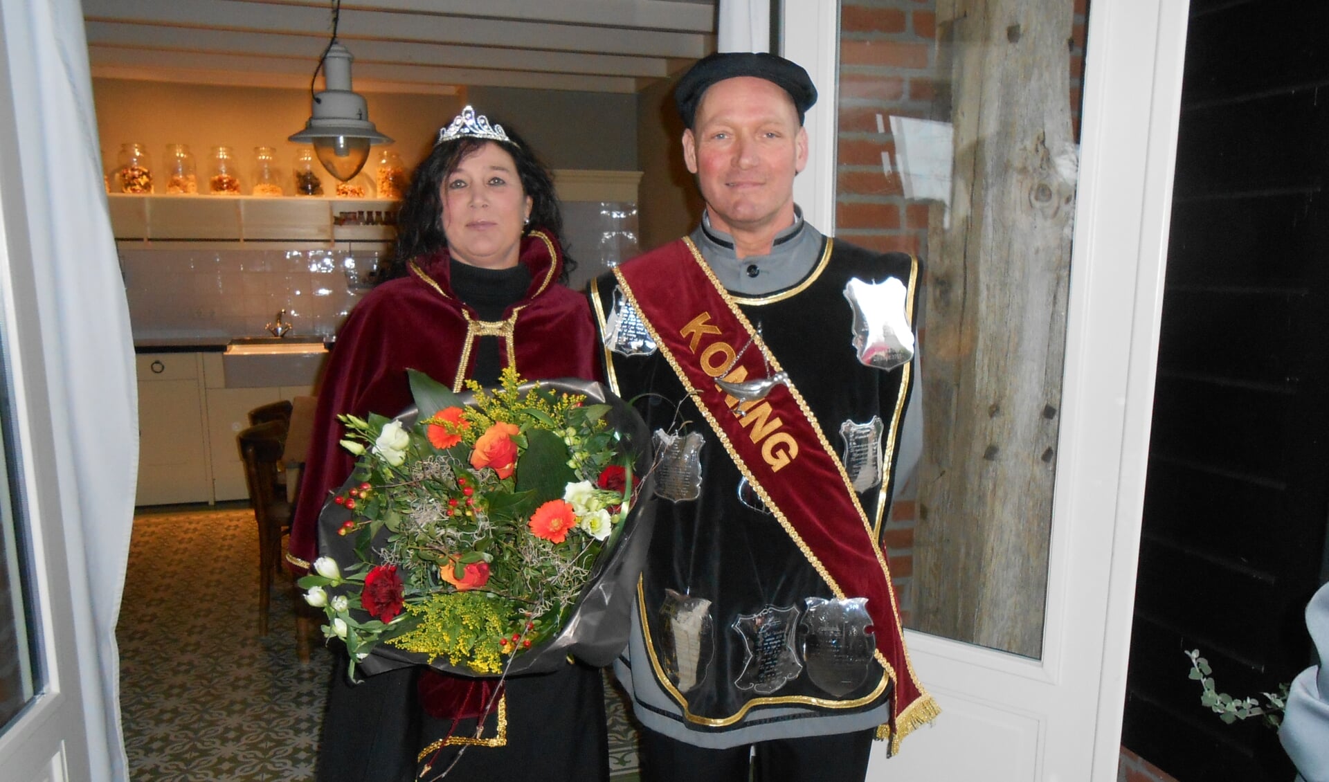 Koning Peter Mutsters en Koningin Inge Mutsters.
