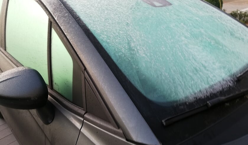 De eerste vorst van het winterseizoen 2019/2020 is een feit.