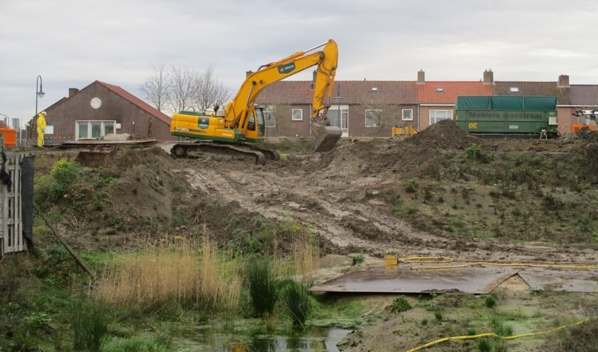 Het afgraven van de Bult van Pars gaat nu bliksemsnel.