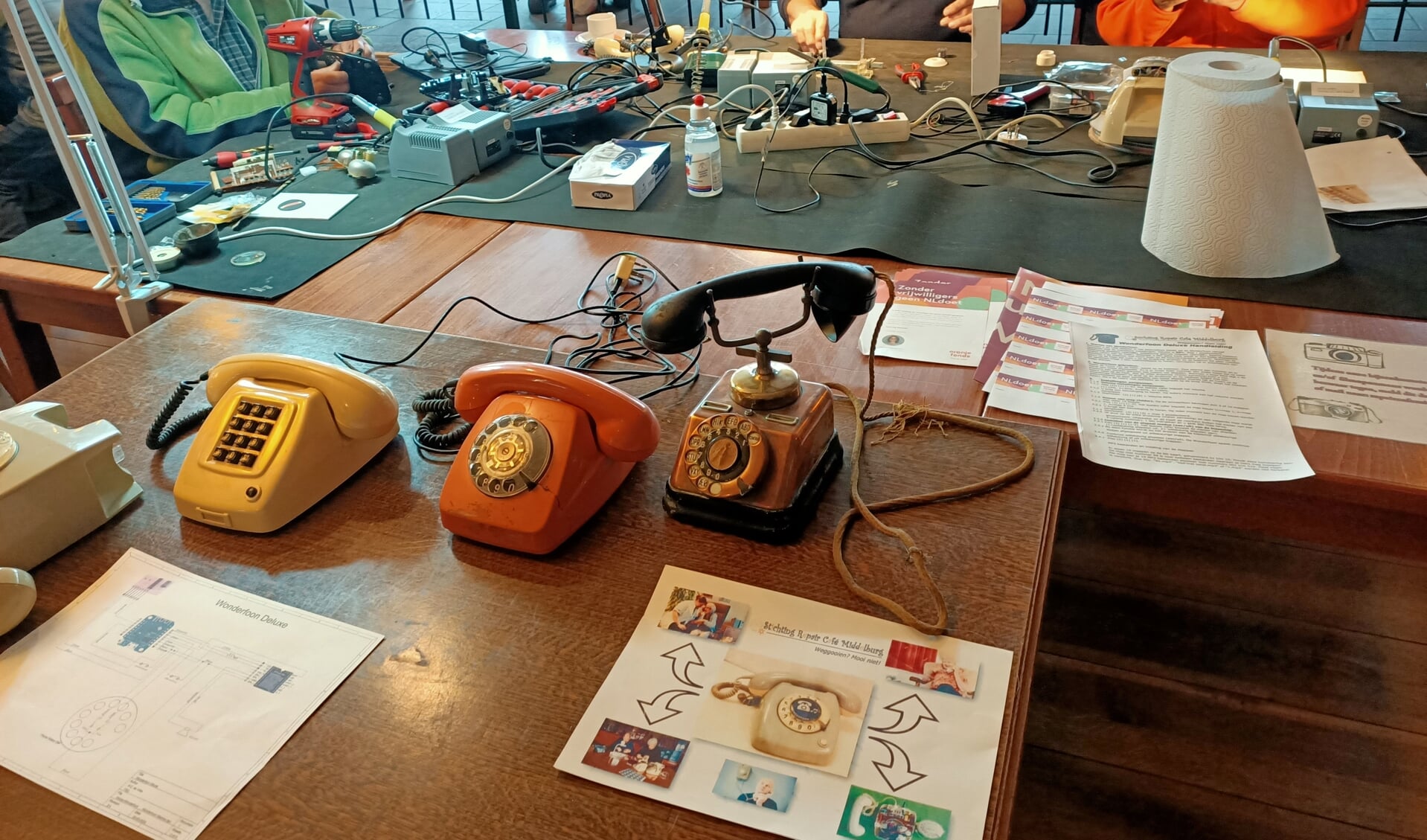 Wonderfoons bij Repair Café Middelburg/foto ter illustratie