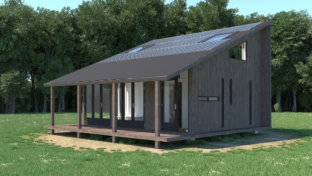 Eerste tiny house in Goes wordt dinsdag op zijn plek getakeld