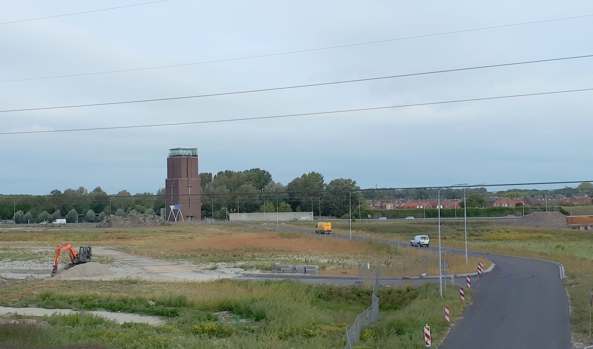 De nieuwe verkeersborden zijn bestemd voor de bewegwijzering bij bedrijventerrein Souburg II.