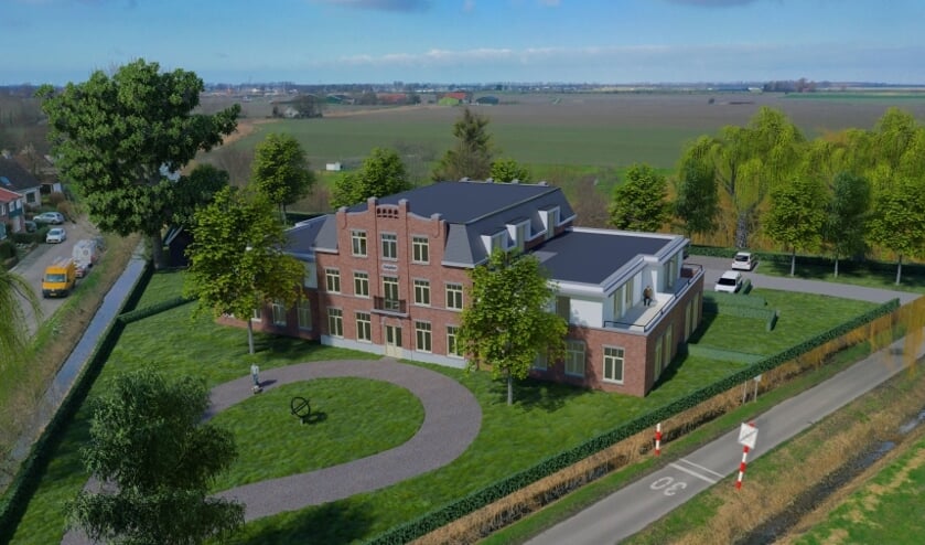 Marjan Geijs maakt van vervallen Villa Zorgvliet in Wolphaartsdijk een appartementencomplex
