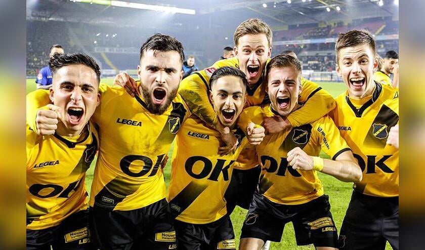 NAC na de winst op PSV eerder in het Bekertoernooi
