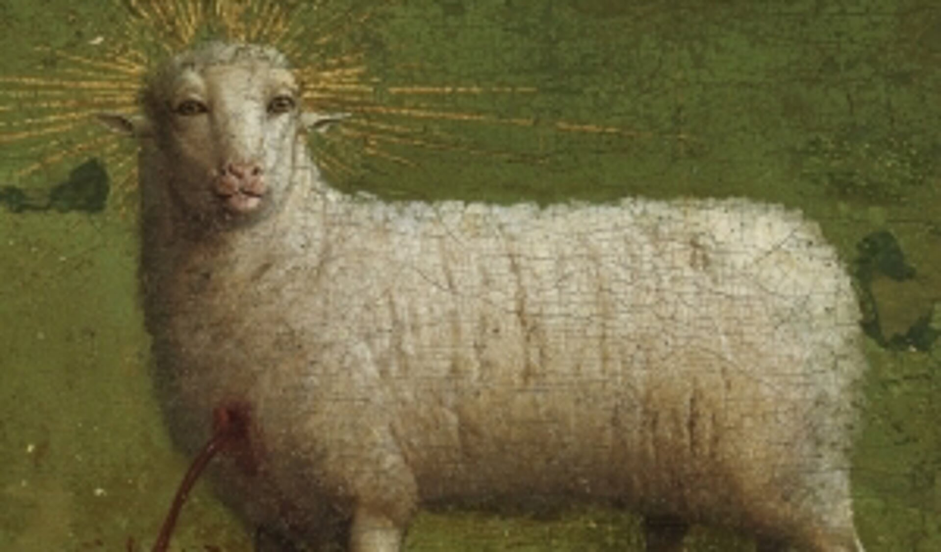 Lam Gods uit altaarstuk gebr.Van Eyck