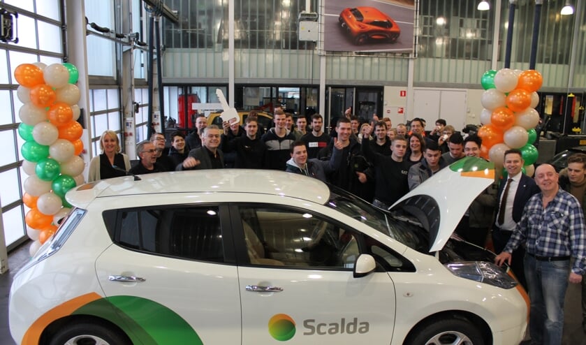 Scalda zet met aanschaf nieuwe elektrische auto stap in vernieuwing van onderwijs