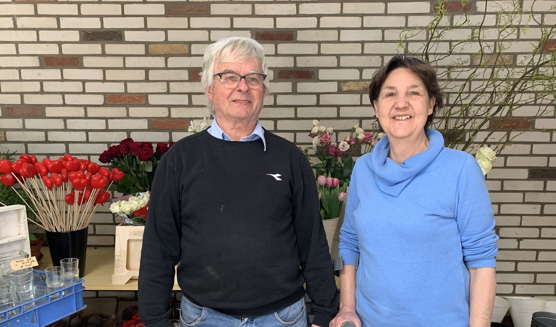 Pierre en Mieke Boschman nemen afscheid van hun bloemenzaak