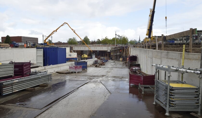 Spooronderdoorgang is volgens planning begin april klaar