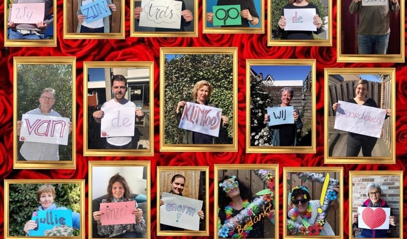 Klimroos in Krabbendijke bedankt ouders 
