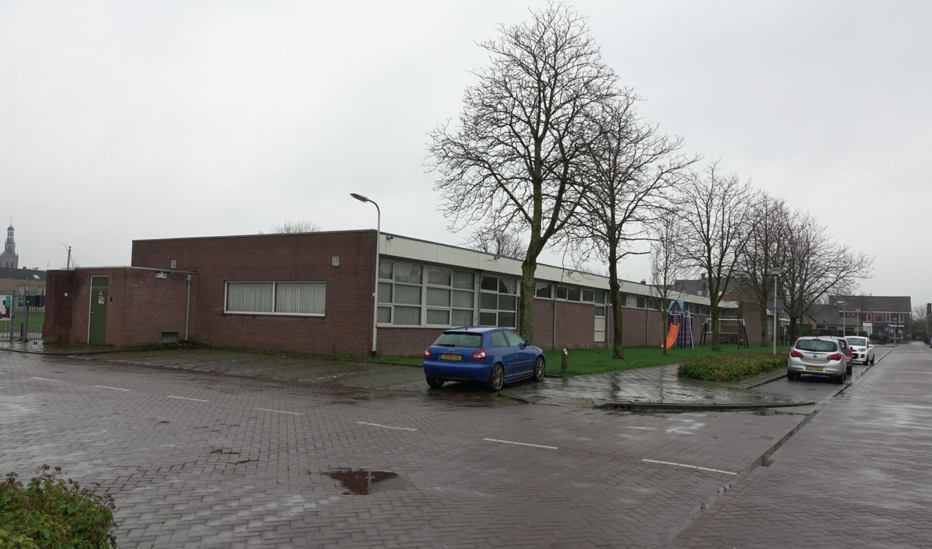 Het verenigingsverzamelgebouw aan de Wipakker staat leeg. 