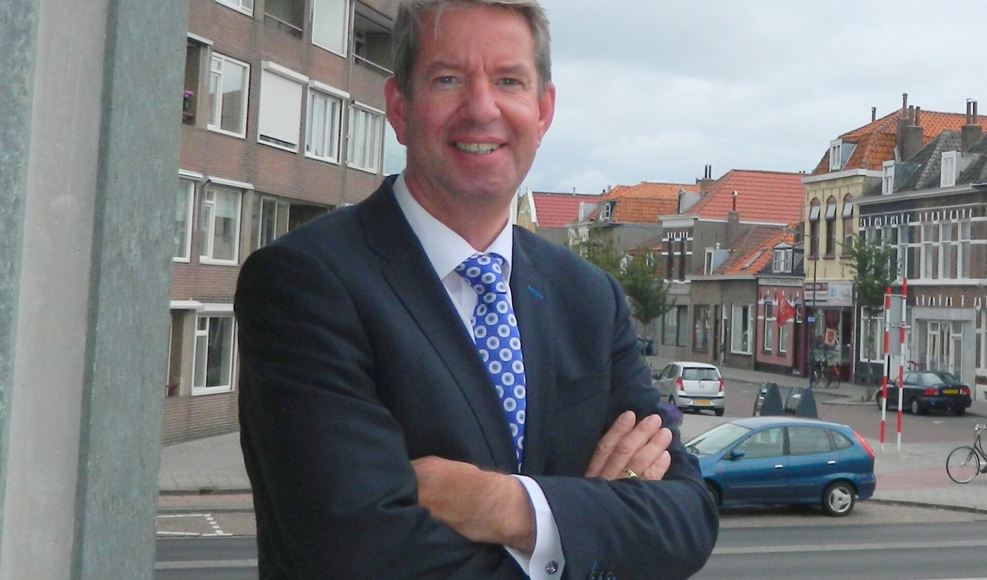 Zorgwethouder Albert Vader van de gemeente Vlissingen.