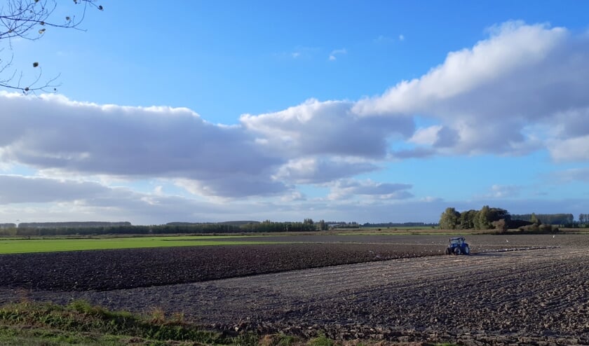 Het werk op het land gaat 'gewoon' door.