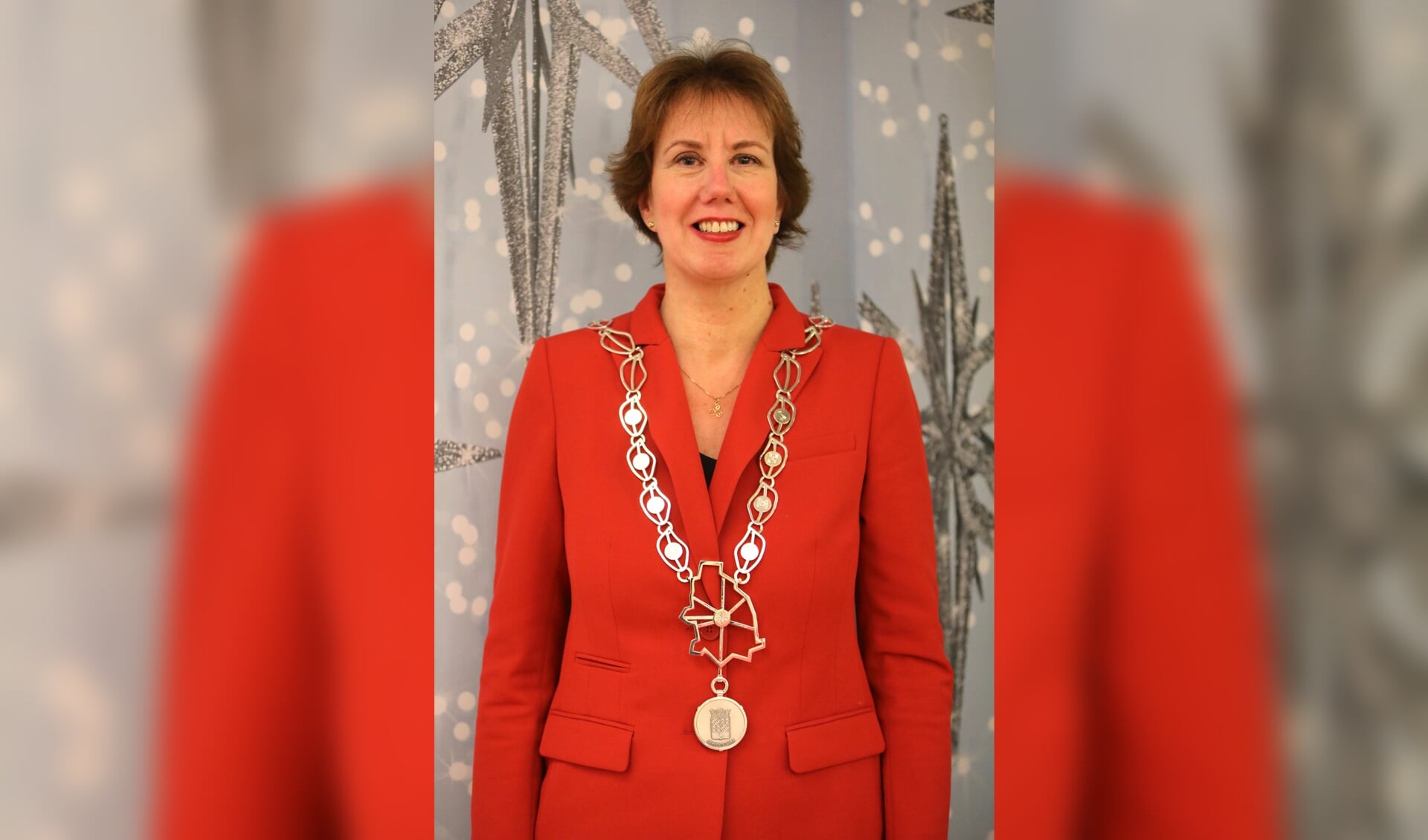 Burgemeester Margo Mulder van Goes.