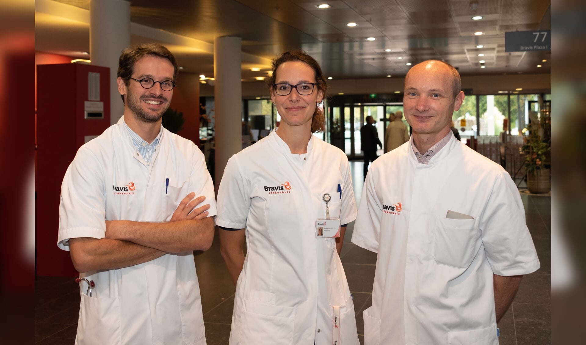 De reumatologen (v.l.n.r.): dr. J.N. Hoes, dr. D. van den Elshout-den Uijl en dr. J.L.M. Schoneveld. 