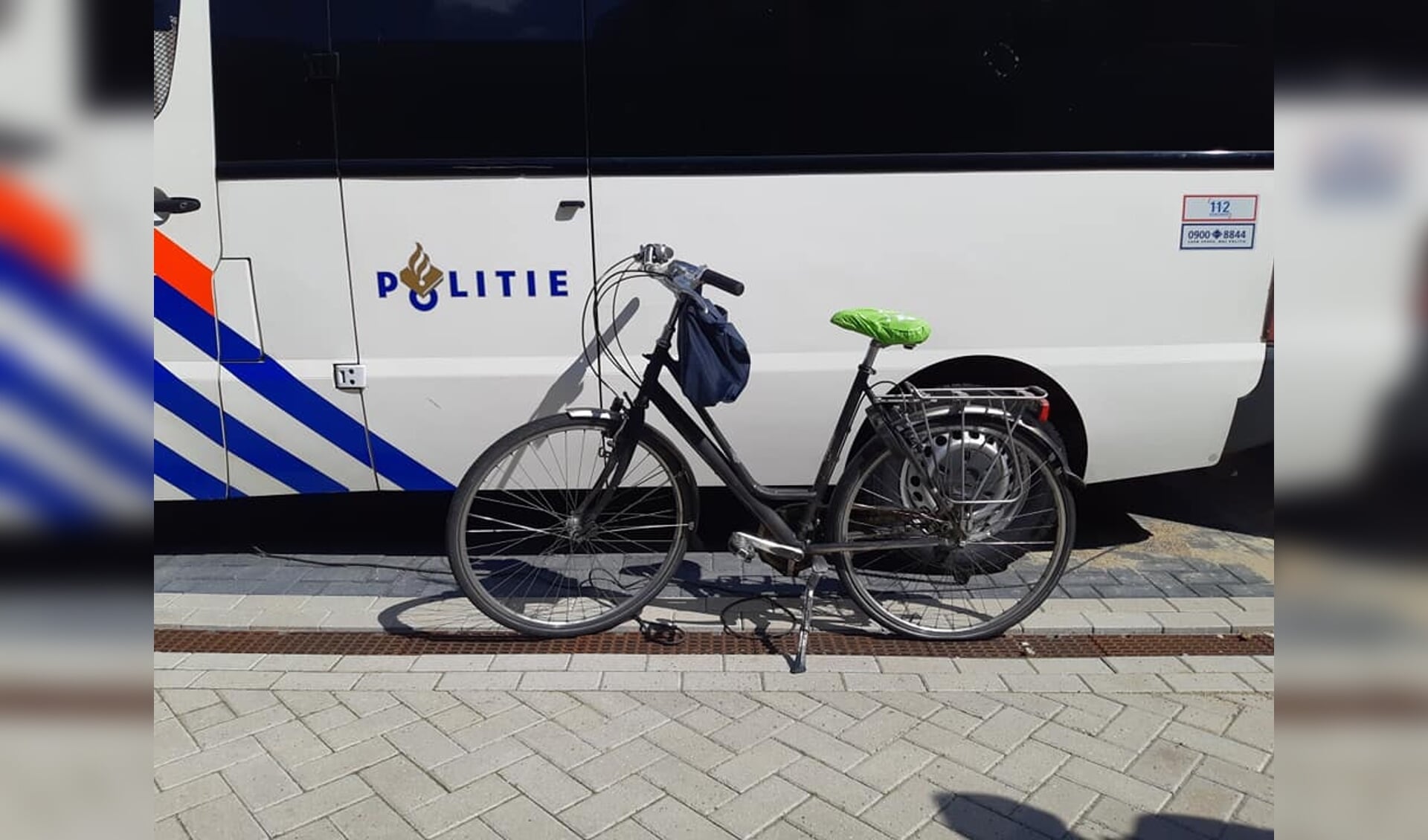 De eigenaar van deze fiets wordt nog gezocht. 