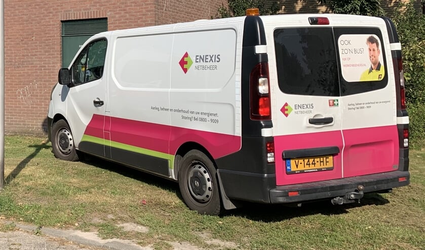 <p>Een busje van Enexis, foto ter illustratie</p>