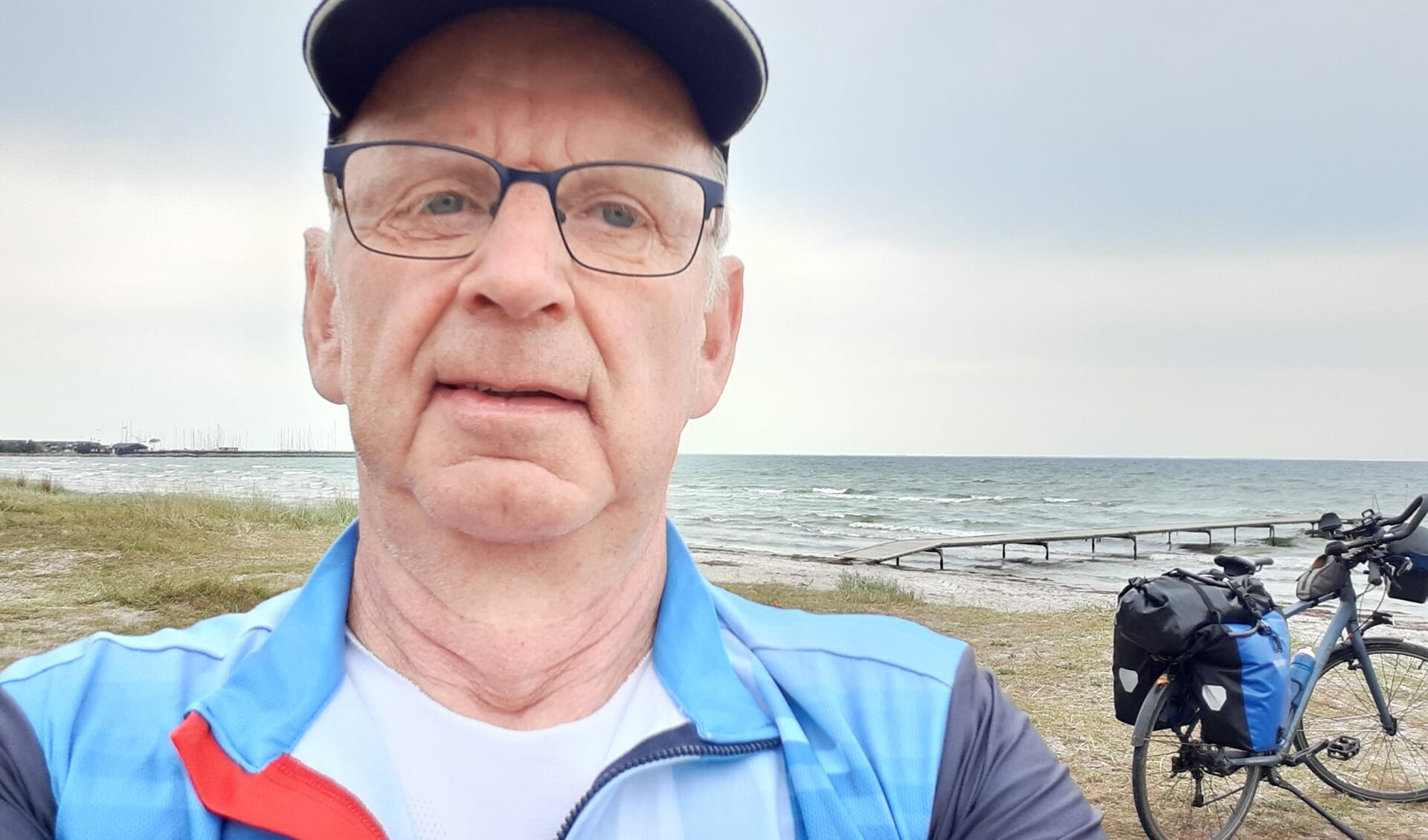 Leon van Meir wilde naar de Noordkaap fietsen, maar strandde bij de Zweeds-Finse grens.