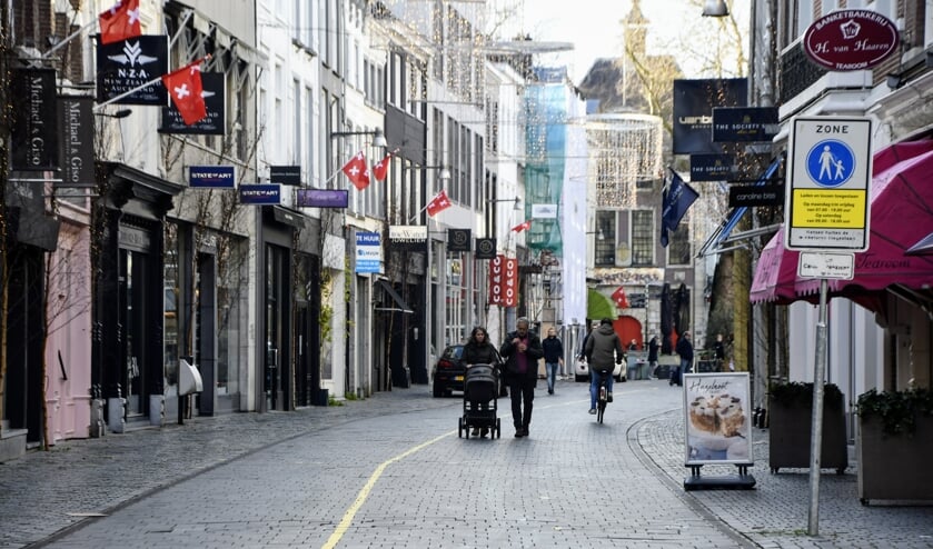 <p>Het voetgangersgebied in Breda</p>