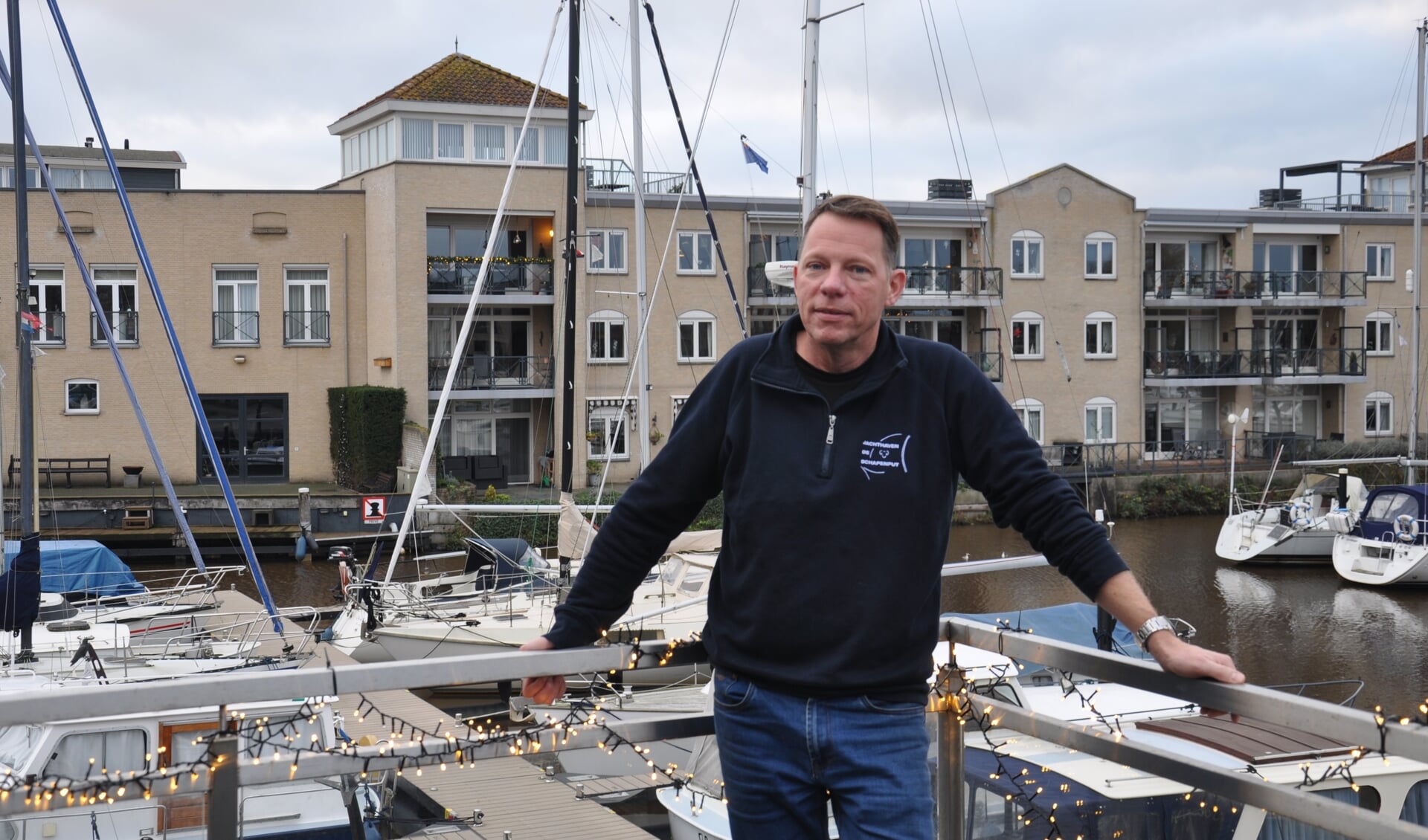 Havenmeester Dirk-Jan van Wezel: ‘De binnenstad van Steenbergen heeft voldoende aanbod voor passanten en toeristen’ 