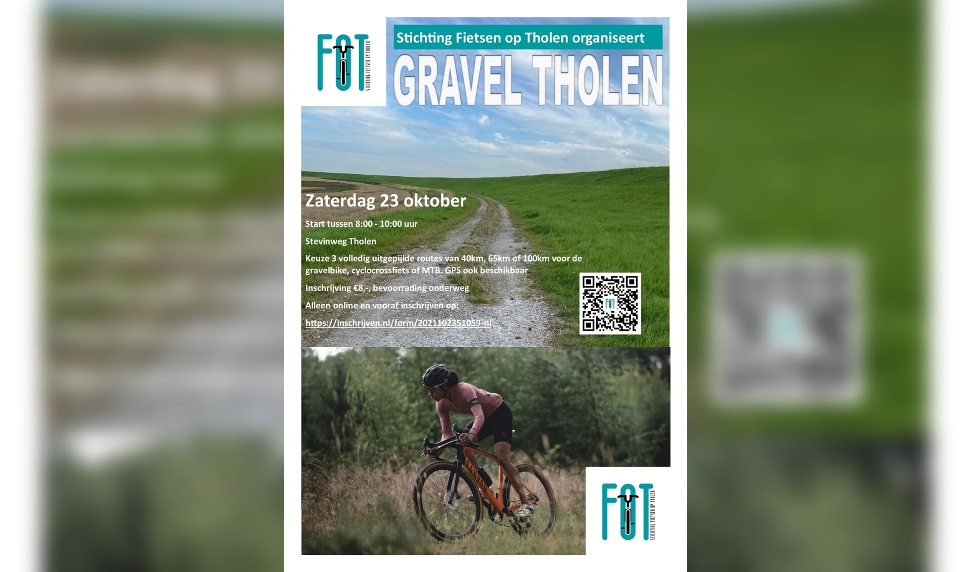 Flyer Gravel Tholen/Thoolse natuur