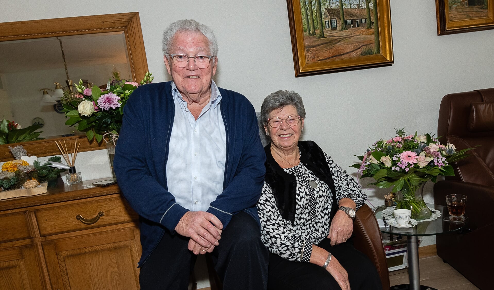 Jan en Willie werkten samen in hun transportzaak in Sint Willebrord.