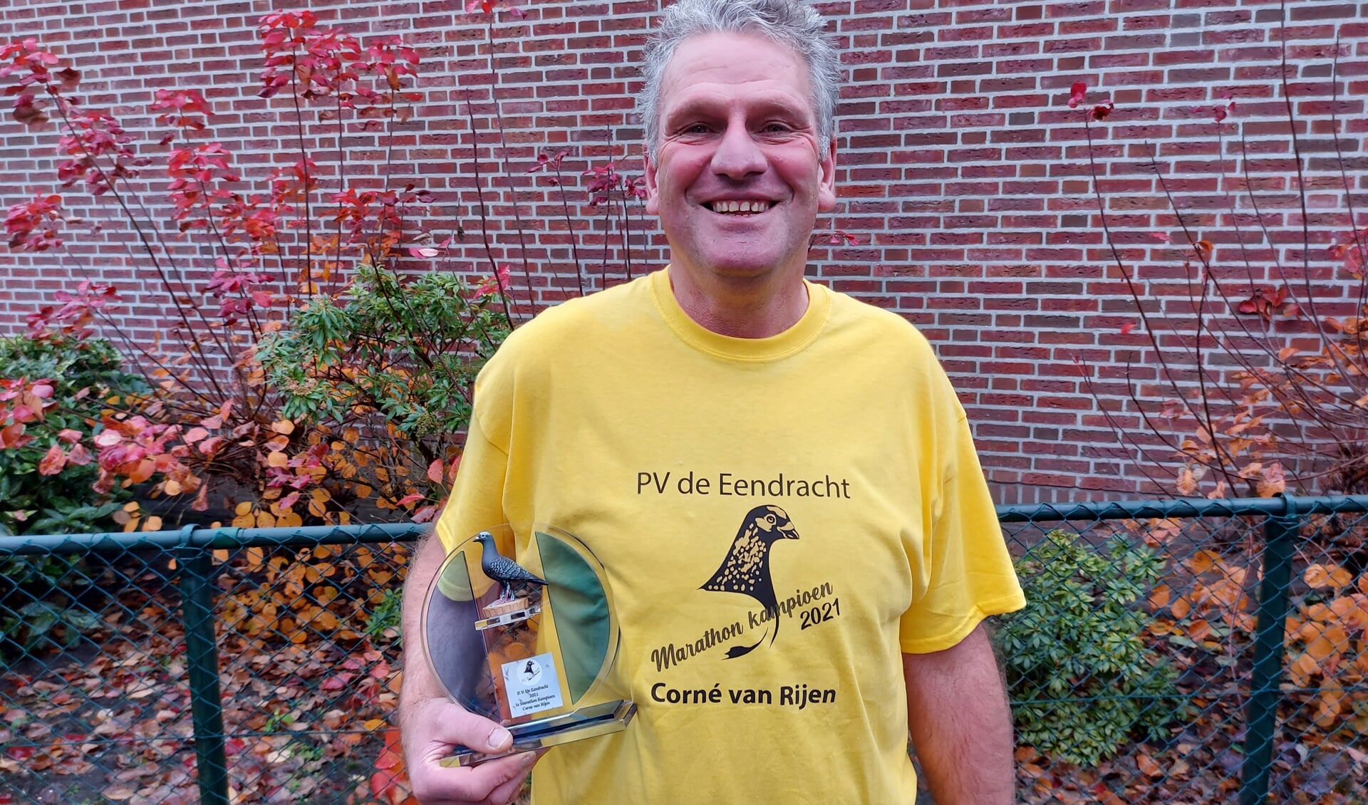 Marathonkampioen 2021 Corne van Rijen.