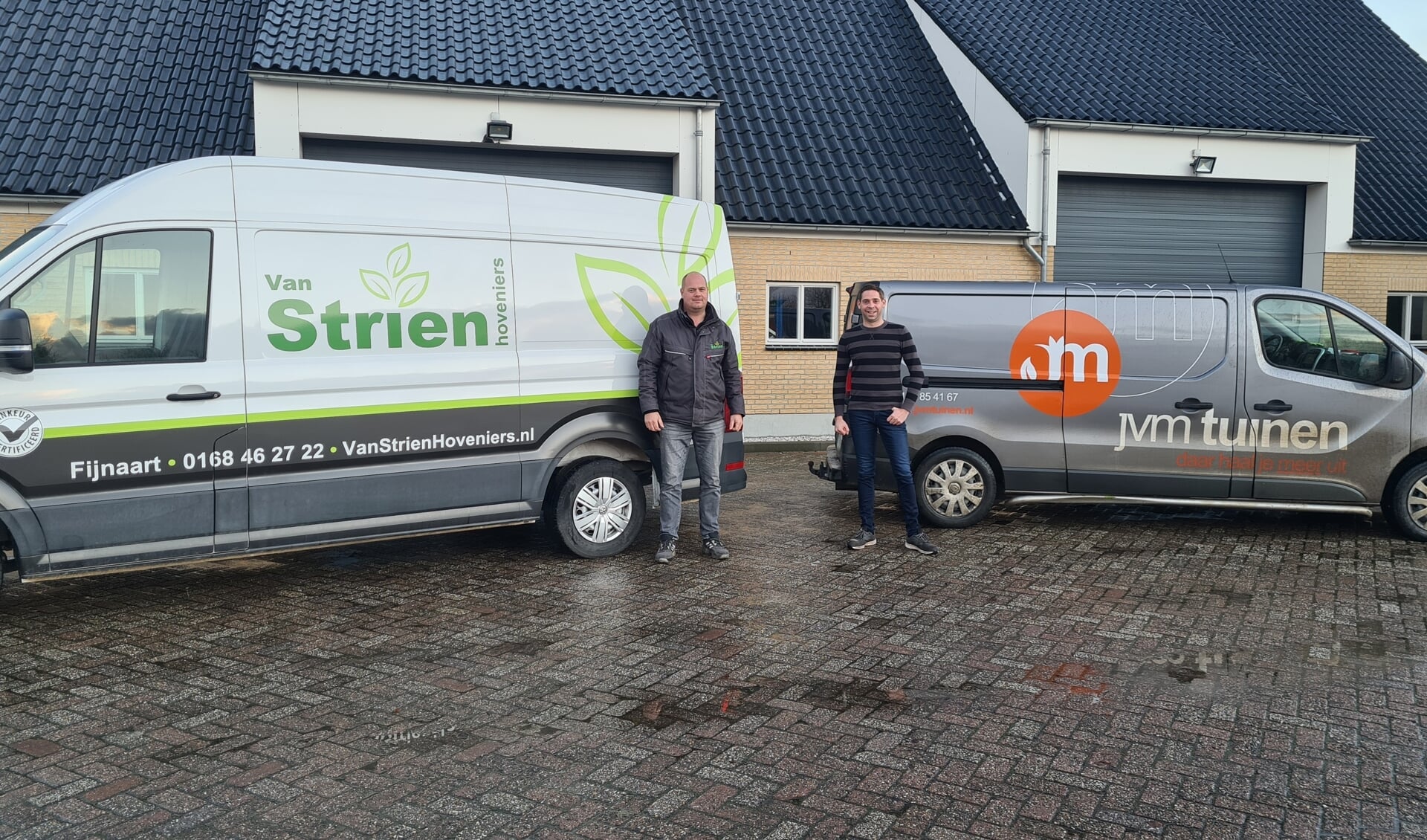 Wim van Strien en Julien van Meer.