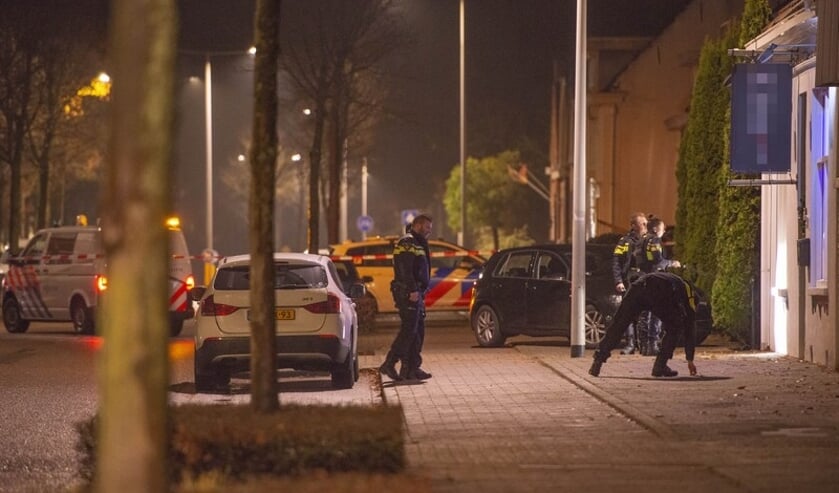 De politie heeft ter plaatse onderzoek gedaan.