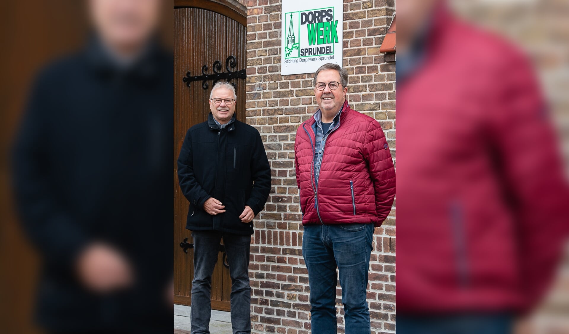 Adrie van Ginneken en Kees Gommers: 'We hebben een soortgelijke kerk in Hilvarenbeek bezocht. Daar hebben we mooie ideeën opgedaan'
