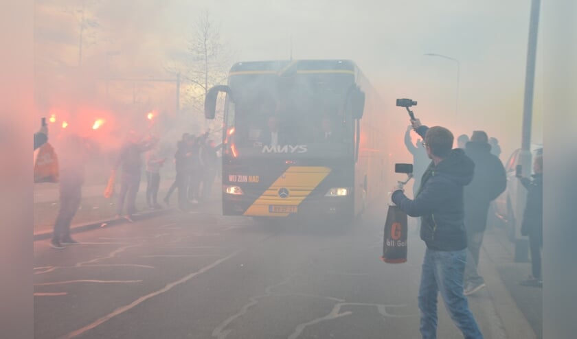 De supporters hebben de spelers een hart onder de riem gekregen.